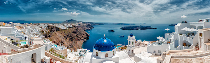 Lety do Santorini