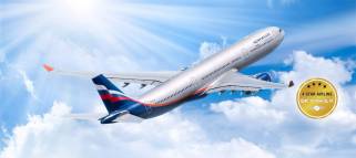 Leťte s profesionálmi, leťte s leteckou spoločnosťou Aeroflot