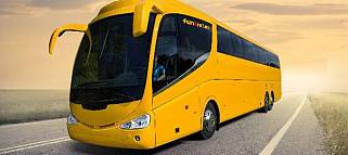 Na letisko žltým autobusom RegioJet s 20 % zľavou!
