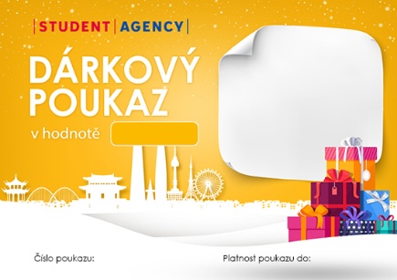 Student Agency Darcekove Certifikaty